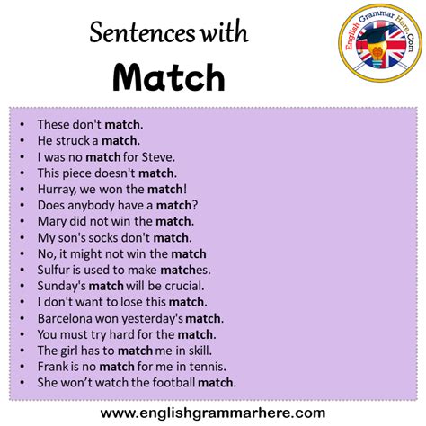 matching traduction|matching in a sentence.